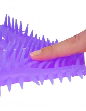 Pipedream Products Neon Luv Glove Purple Vibrators