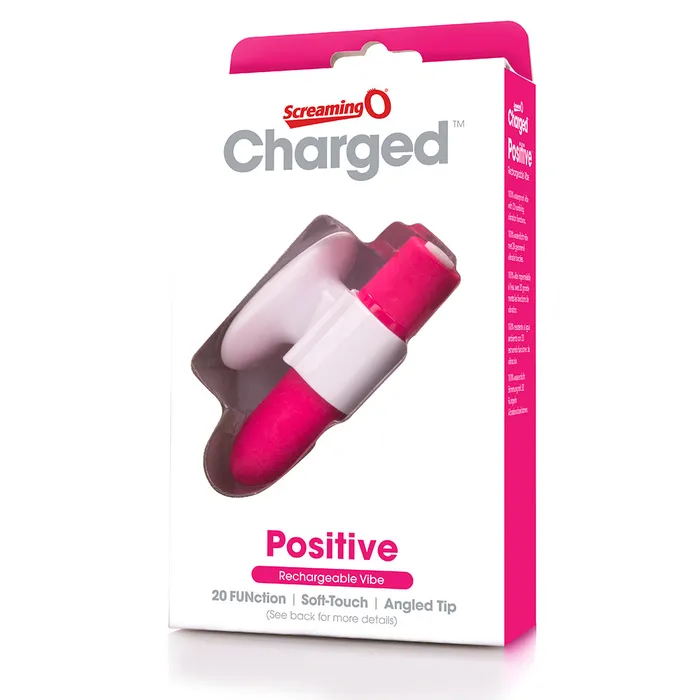Screaming O Charged Positive Strawberry Screaming O Vibrators