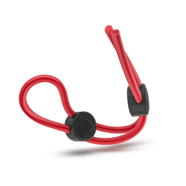 Stay Hard Silicone Double Loop Cock Ring Red Blush Novelties Male Sex Toys
