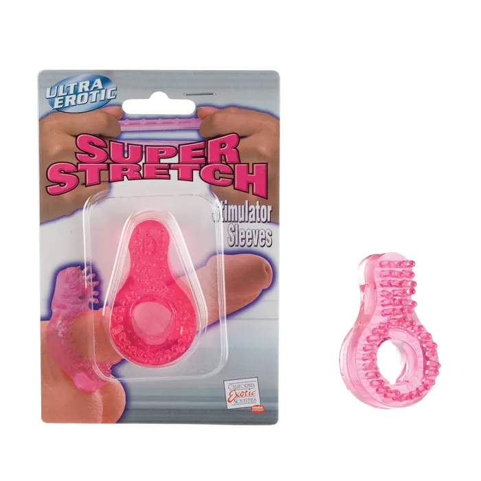 Stim SleeveNoduled Pink California Exotic Novelties Vibrators