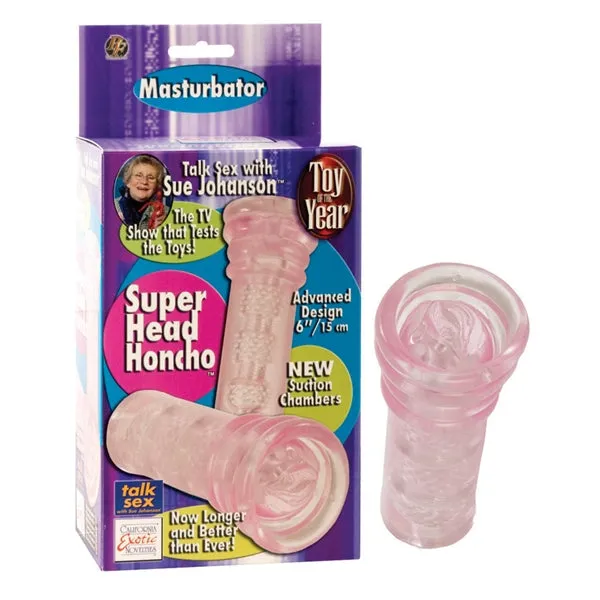 Sue Johanson Super Head Honcho California Exotic Novelties Male Sex Toys