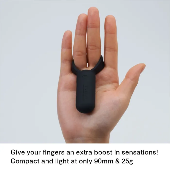 TENGA Smart Vibrator Ring Black Vibrators