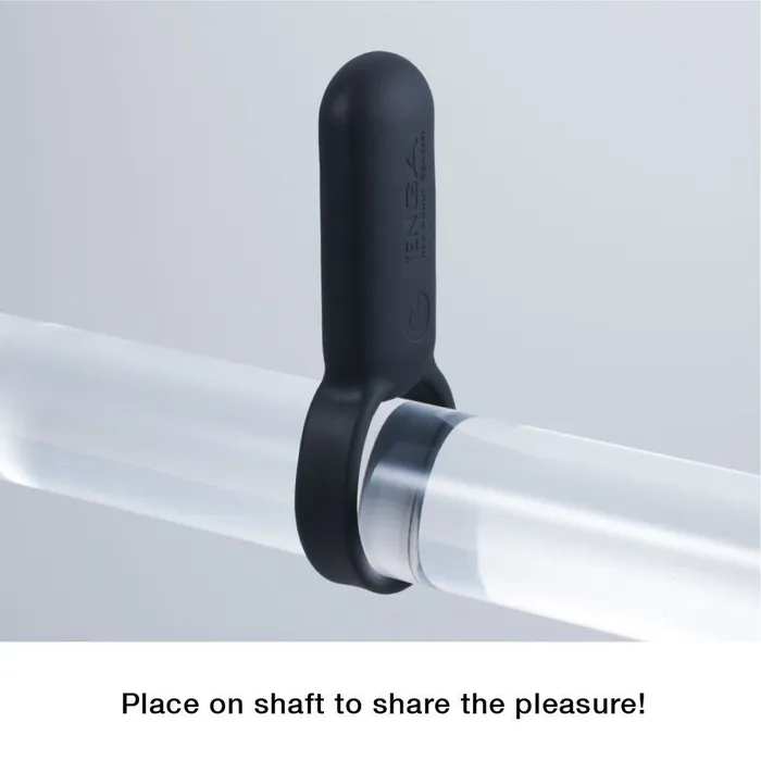 TENGA Smart Vibrator Ring Black Vibrators
