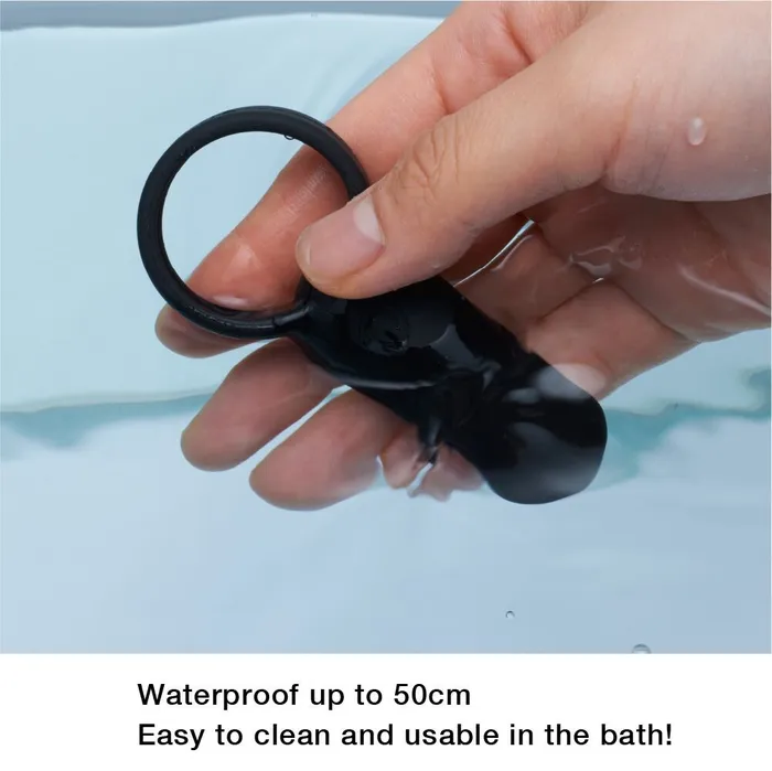 TENGA Smart Vibrator Ring Black Vibrators