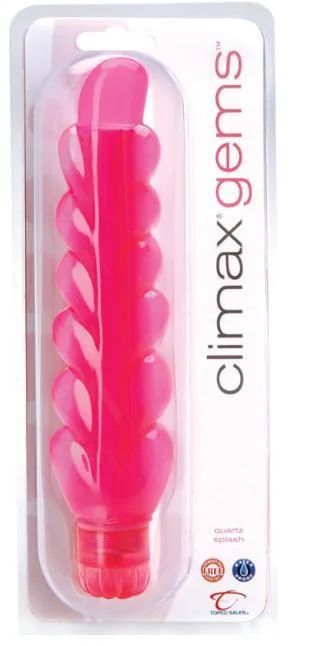 Topco Climax Gems 7in Quartz Splash Vibrators