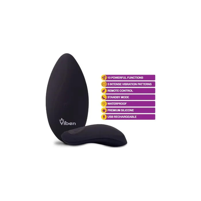 Viben Racy Multi Function Panty Vibe w Remote Vibrant Vibes Australia Quality Sex Toys Great Prices Vibrators