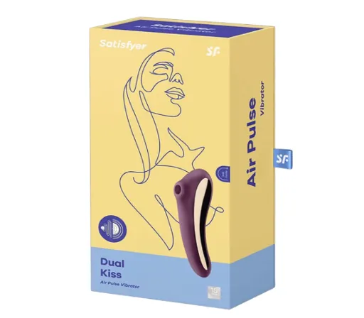 Vibrant Vibes Australia Quality Sex Toys Great Prices Vibrators Satisfyer Dual Kiss wine red Vibrant Vibes Australia Quality Sex Toys Great Prices Vibrators Satisfyer Dual Kiss wine red