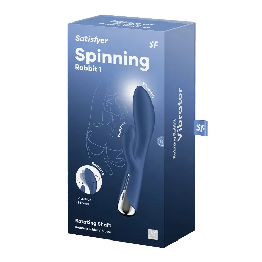 Vibrant Vibes Australia Quality Sex Toys Great Prices Vibrators SATISFYER SPINNING RABBIT 1 BLUE Vibrant Vibes Australia Quality Sex Toys Great Prices Vibrators SATISFYER SPINNING RABBIT 1 BLUE