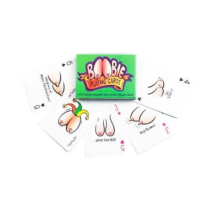 Vibrators Georges Funfactory Boobie Playing Cards