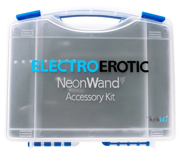 Vibrators Kink Labs Neon Wand Electrode Accessory Kit Purple