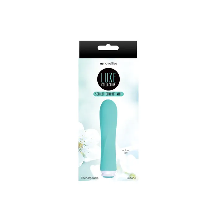 Vibrators NS Novelties Luxe Compact Vibrator Scarlet Turquoise