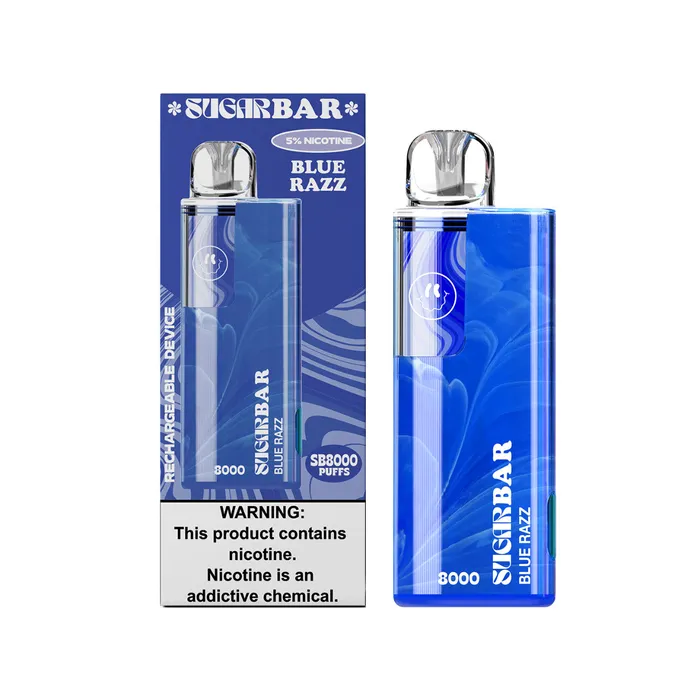 Vibrators Sugar Bar SB 8000 Puff Disposable CLEARANCE SUGAR BAR
