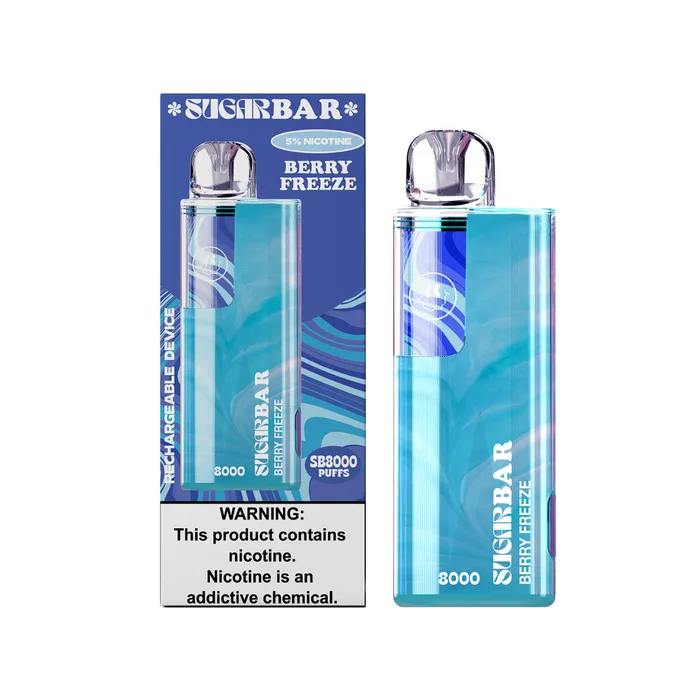Vibrators Sugar Bar SB 8000 Puff Disposable CLEARANCE SUGAR BAR