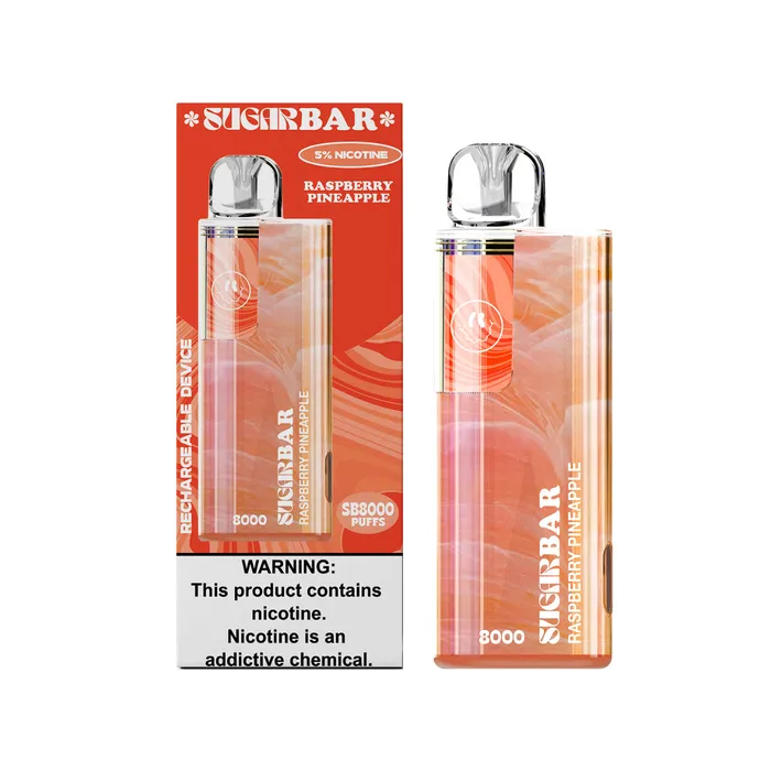 Vibrators Sugar Bar SB 8000 Puff Disposable CLEARANCE SUGAR BAR