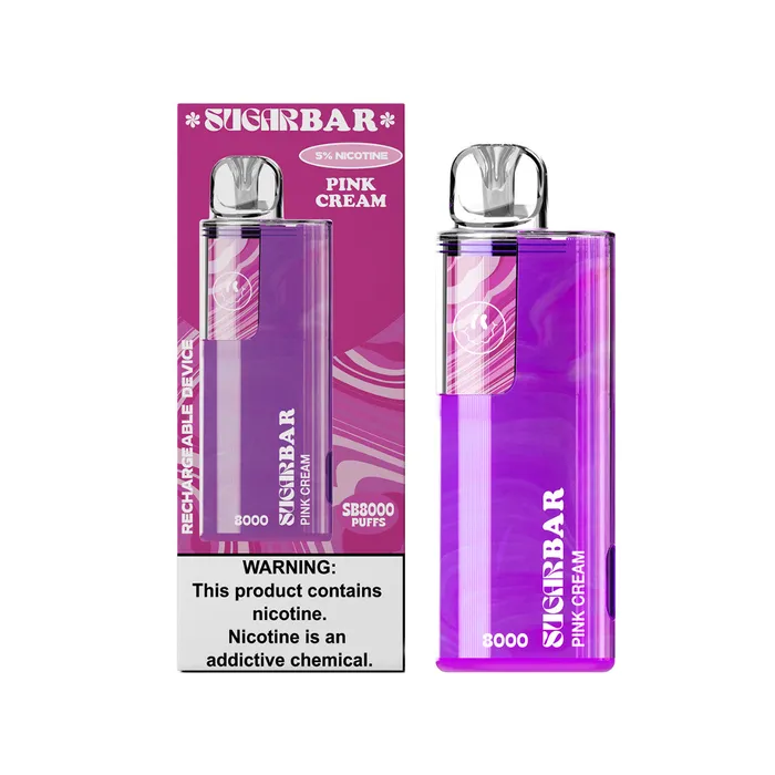 Vibrators Sugar Bar SB 8000 Puff Disposable CLEARANCE SUGAR BAR