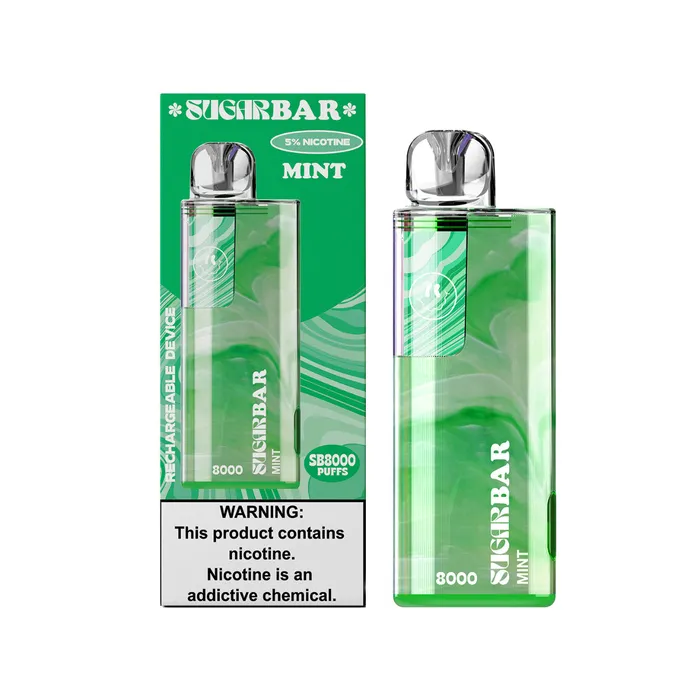 Vibrators Sugar Bar SB 8000 Puff Disposable CLEARANCE SUGAR BAR
