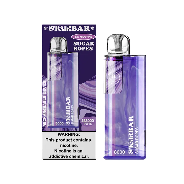 Vibrators Sugar Bar SB 8000 Puff Disposable CLEARANCE SUGAR BAR