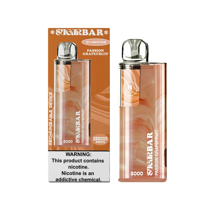 Vibrators Sugar Bar SB 8000 Puff Disposable CLEARANCE SUGAR BAR