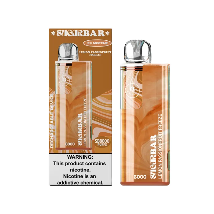 Vibrators Sugar Bar SB 8000 Puff Disposable CLEARANCE SUGAR BAR