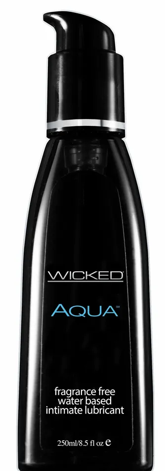 Wicked Lubes Wicked Aqua Lube 85 Oz Vibrators