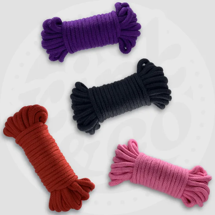 10 Meter Shibari Rope for Soft Bondage KinkCo Couples