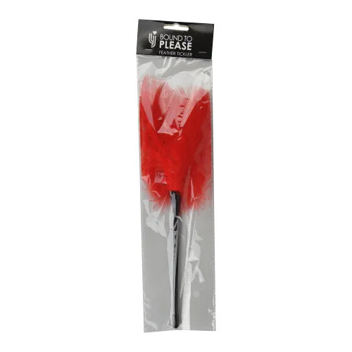 Bound to Please Bound to Please Feather Tickler Red Vibrators
