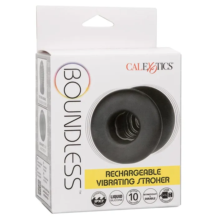 Boundless Rechargeable Vibrating Stroker Cal Exotics Male Sex Toys