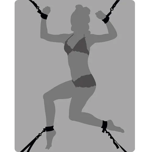 Dildos Loving Joy Loving Joy Under the Mattress Restraint System