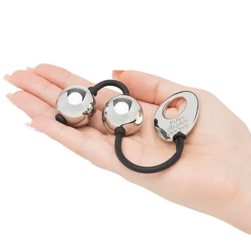 Fifty Shades of Grey Fifty Shades of Grey Inner Goddess Silver Pleasure Balls Vibrators