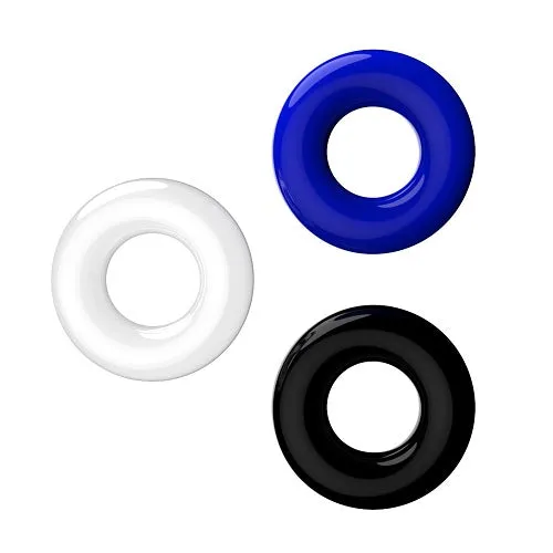 JoyRings Doughnut Cock Rings 3 Pack JoyRings Male Sex Toys
