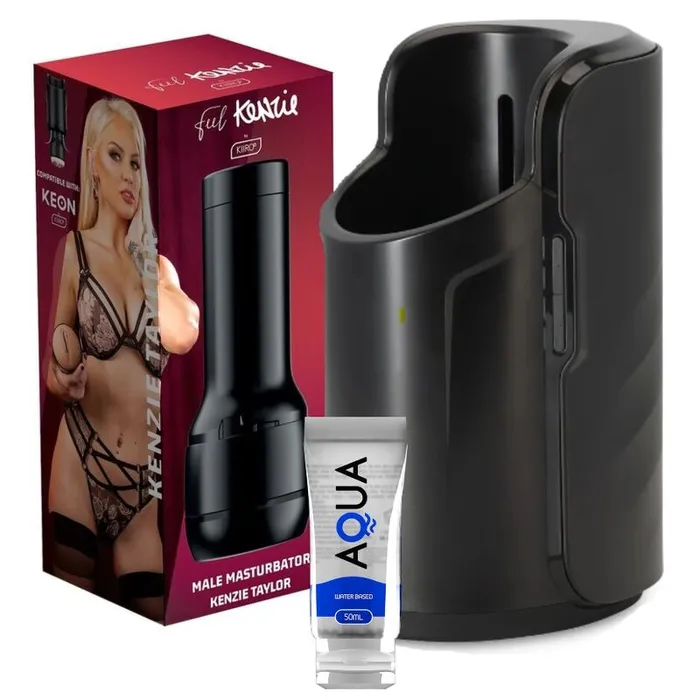 KIIROO Vibrators KIIROO KEON FEEL KENZIE TAYLOR AQUA QUALITY LUBE 50 ML