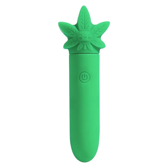 Maia Toys Female Sex Toys Vibelite Stoni Compact Pot Leaf Vibrator
