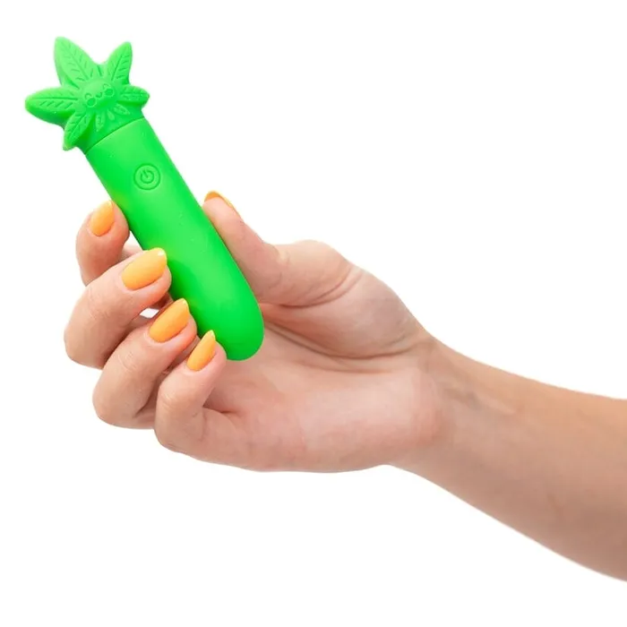Maia Toys Female Sex Toys Vibelite Stoni Compact Pot Leaf Vibrator