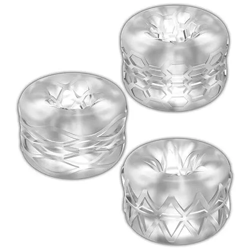 Male Sex Toys Bumperz Squeezable Stroker Buffer Set Zolo