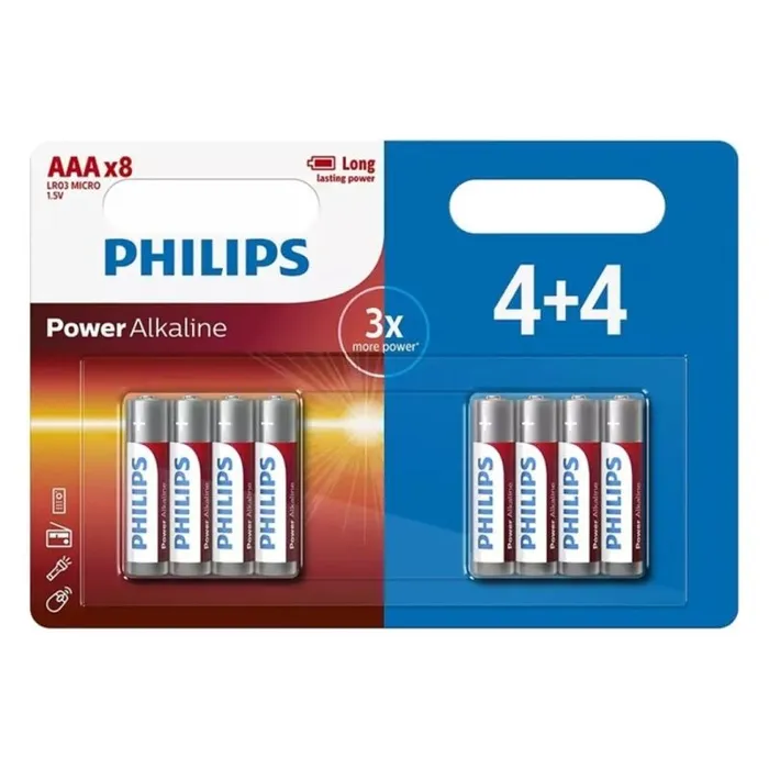 Male Sex Toys PHILLIPS PHILIPS POWER BATTERIA ALCALINA AAA LR03 44 UNIT