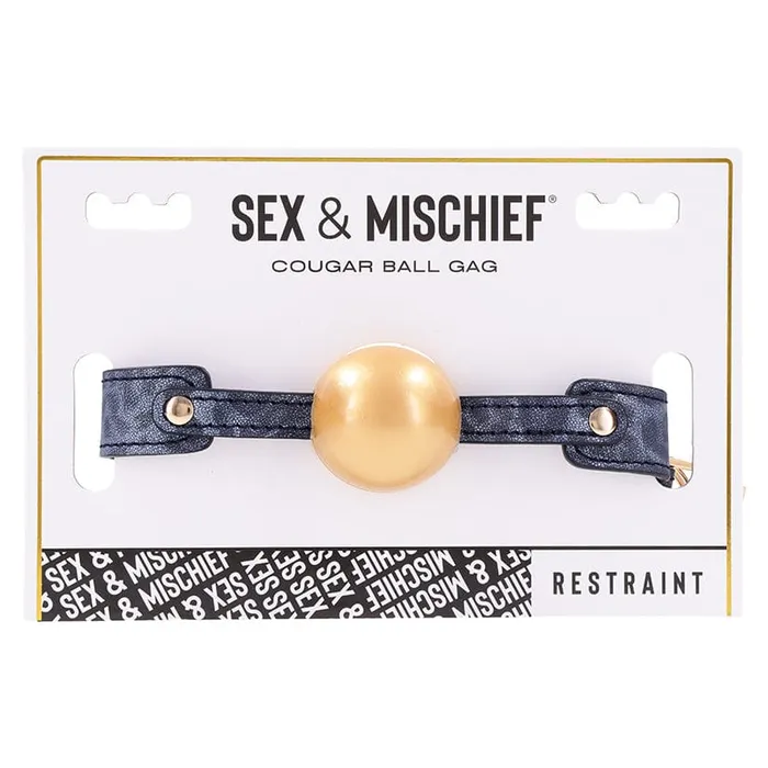 Male Sex Toys Sportsheets Sex and Mischief Cougar Ball Gag Male Sex Toys Sportsheets Sex and Mischief Cougar Ball Gag