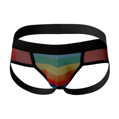 Mens Underwear Cut 4 Men C4M Mixed Jockstrap Rainbow Large Mens Underwear Cut 4 Men C4M Mixed Jockstrap Rainbow Large