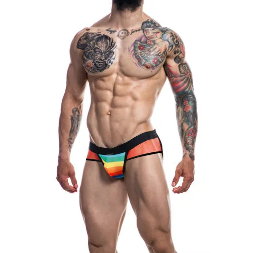 Mens Underwear Cut 4 Men C4M Mixed Jockstrap Rainbow Large Mens Underwear Cut 4 Men C4M Mixed Jockstrap Rainbow Large