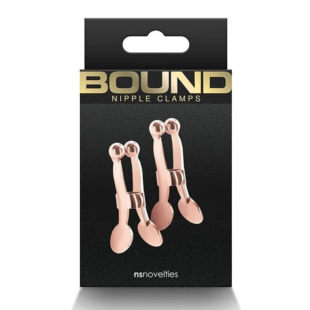 NS Novelties Bound Ball Nipple Clamps Male Sex Toys