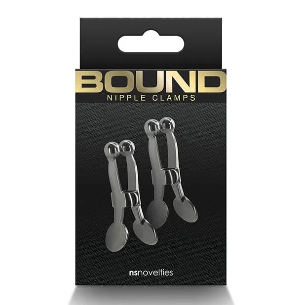 NS Novelties Bound Ball Nipple Clamps Male Sex Toys
