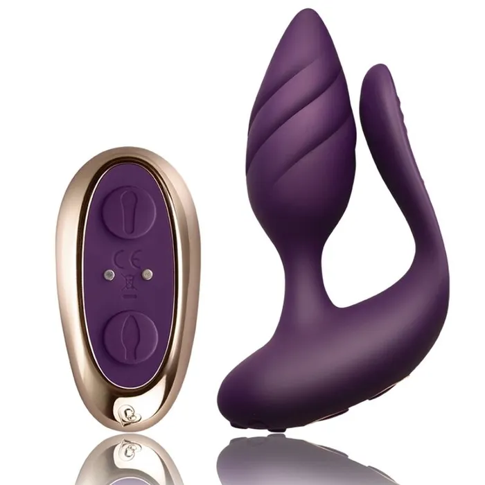 ROCKSOFF Vibrators SPINA TELECOMANDO ROCKSOFF COCKTAIL VIOLA