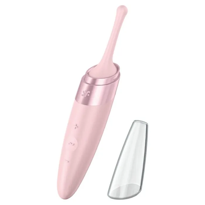 SATISFYER VIBRATOR Vibrators SATISFYER TWIRLING JOY CLIT PUNTA STIMOLANTE ROSA SATISFYER VIBRATOR Vibrators SATISFYER TWIRLING JOY CLIT PUNTA STIMOLANTE ROSA