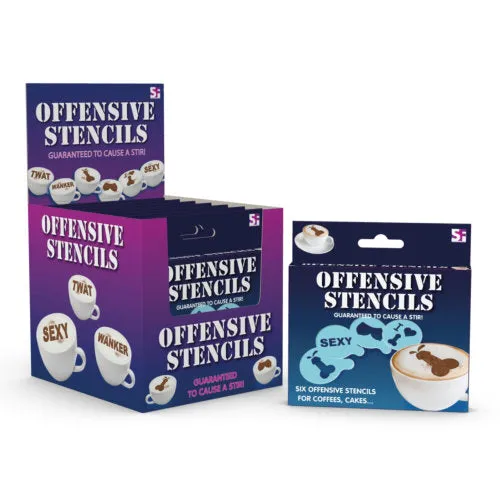 Spencer Fleetwood Vibrators Offensive Stencils