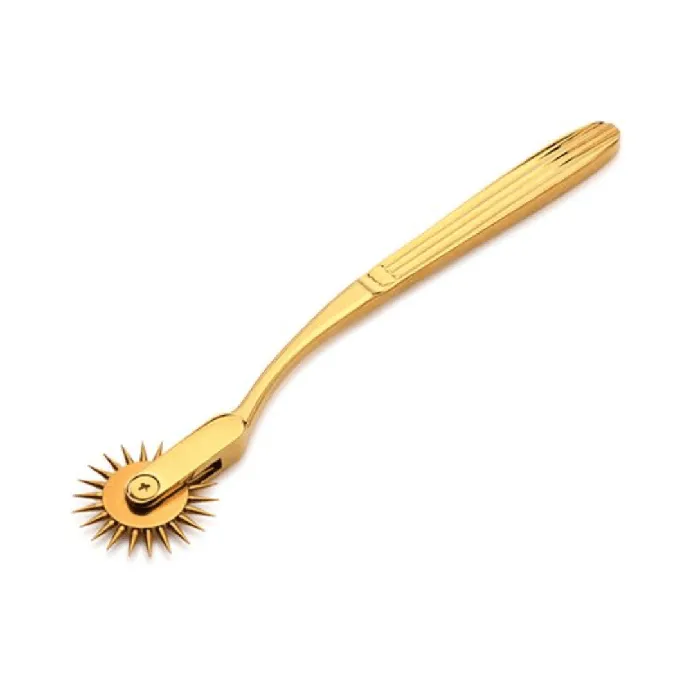 Vibrators Master Series Gold Sensation Wartenberg Wheel