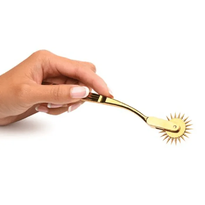 Vibrators Master Series Gold Sensation Wartenberg Wheel