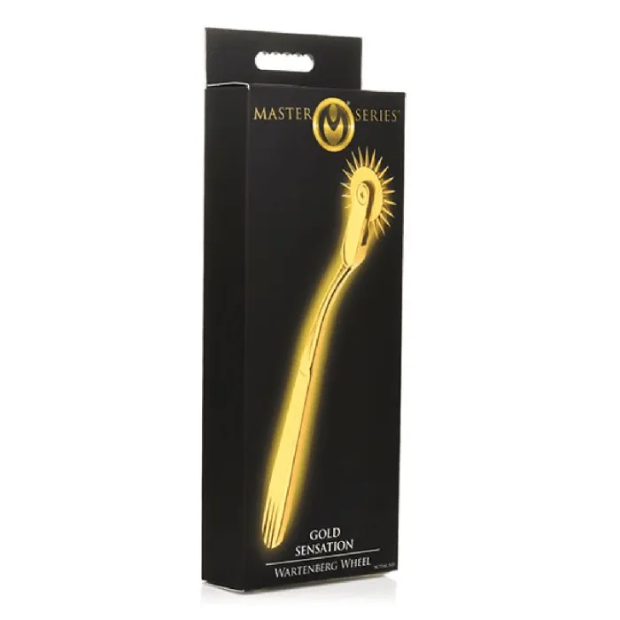 Vibrators Master Series Gold Sensation Wartenberg Wheel