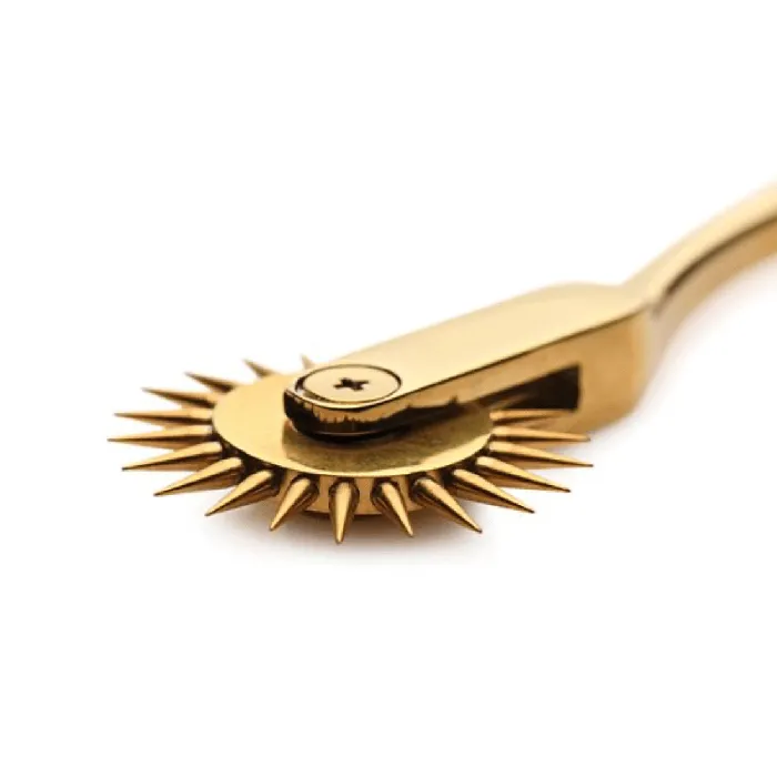 Vibrators Master Series Gold Sensation Wartenberg Wheel