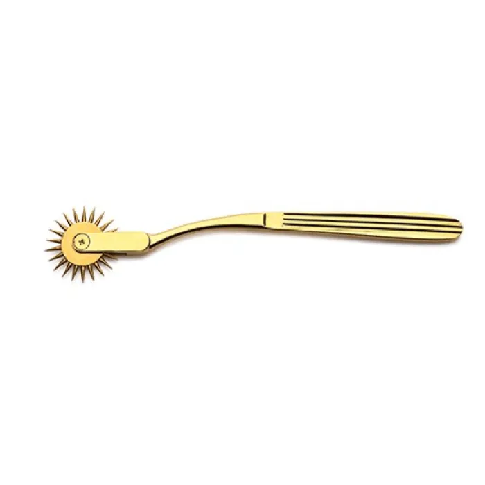 Vibrators Master Series Gold Sensation Wartenberg Wheel