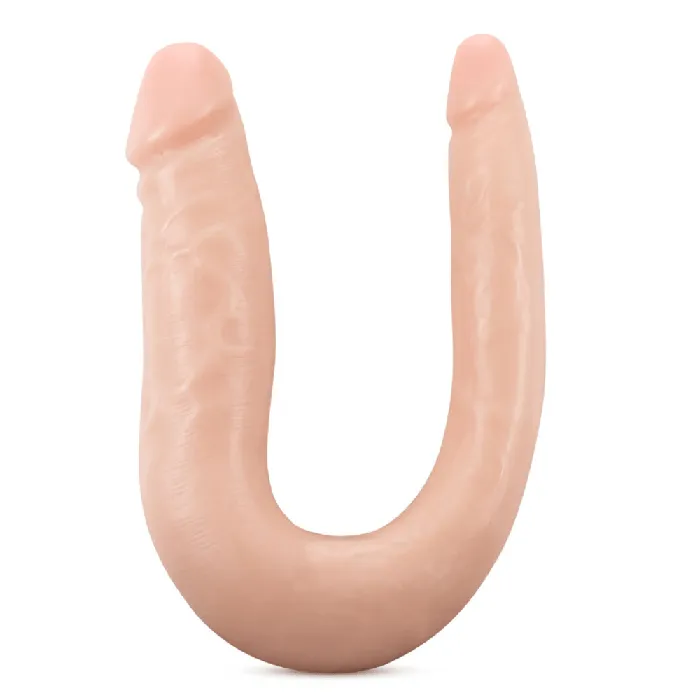 Blush Novelties Dildos Dr Skin Silicone Dr Double 12 Inch Double Dong