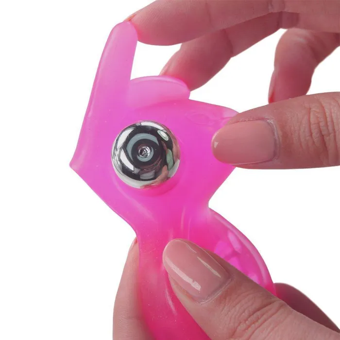 Bunny Love Cock Ring Pink BOB Male Sex Toys